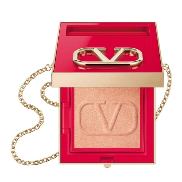 Valentino Go-Clutch w chain pouch 02 Light - Picture 4 of 8